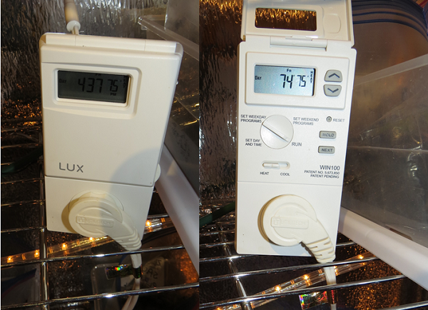 LUX thermostat