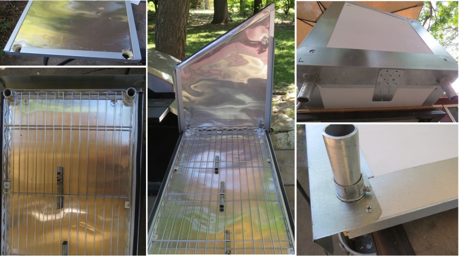 Solar oven construction